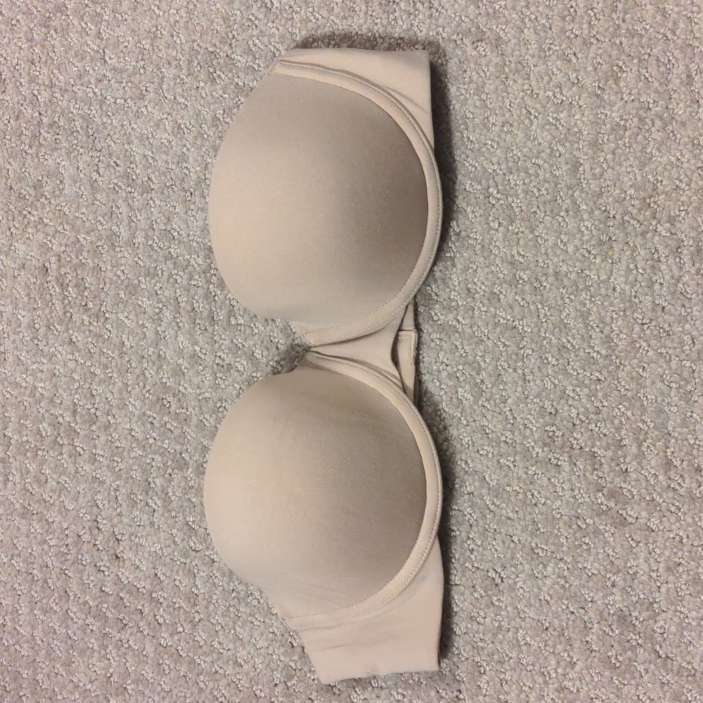 3/$15 Modern Movement Strapless Bra 34A (missing straps, padded underwire) EUC